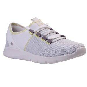 Spenco Kelsey Sneaker Womens 8 Medium White Arch Supportive Shoe Flaw New